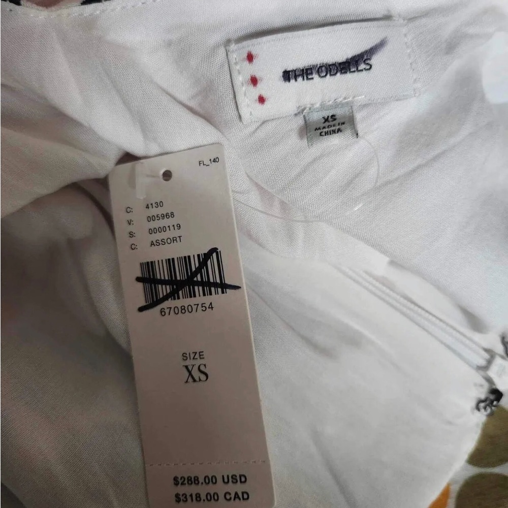 Anthropologie The Odells Dot-Printed Maxi Dress Size XS. B17 - Picture 11 of 11